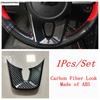 Car Steering Wheel U Shape Frame Cover Trim Fit For Kia Cerato Forte K3 / Seltos  -  ABS Carbon Fiber Style Accessories