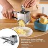 Stainless Steel Cheese Grater Handheld Manual Rotary Butter Shredder Multifunctional Fruits Cheese Shred Tools Kitchen Gadgets