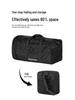 BLACKDOG Large Capacity Rolling Travel Bag: Portable Outdoor Handheld Luggage for Short-Distance Trips