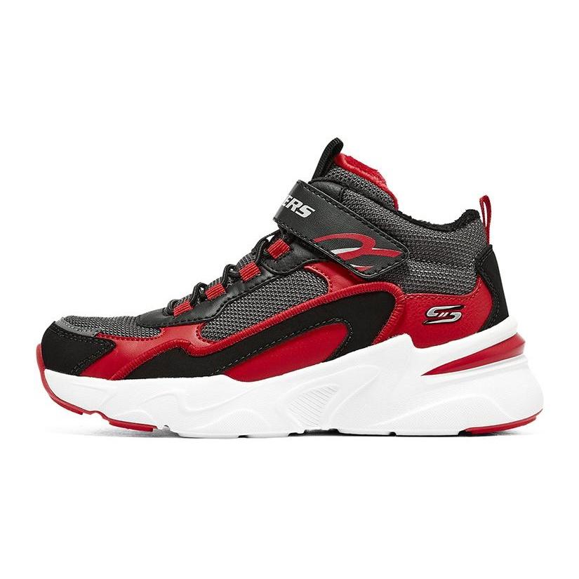 (GS) Skechers Bobs Bamina Red Grey Kids 405222L-BKRD EU 32
