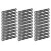 30PCS Spiral Binding Coils PVC Plastic 29mm 48 Teeth 4:1 Coil Bindings Spine for 260 Pieces A4 Papers
