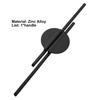 Easy To Install Zinc Alloy Useful Half Round Anti-deformed Door Knob Drawer Handle