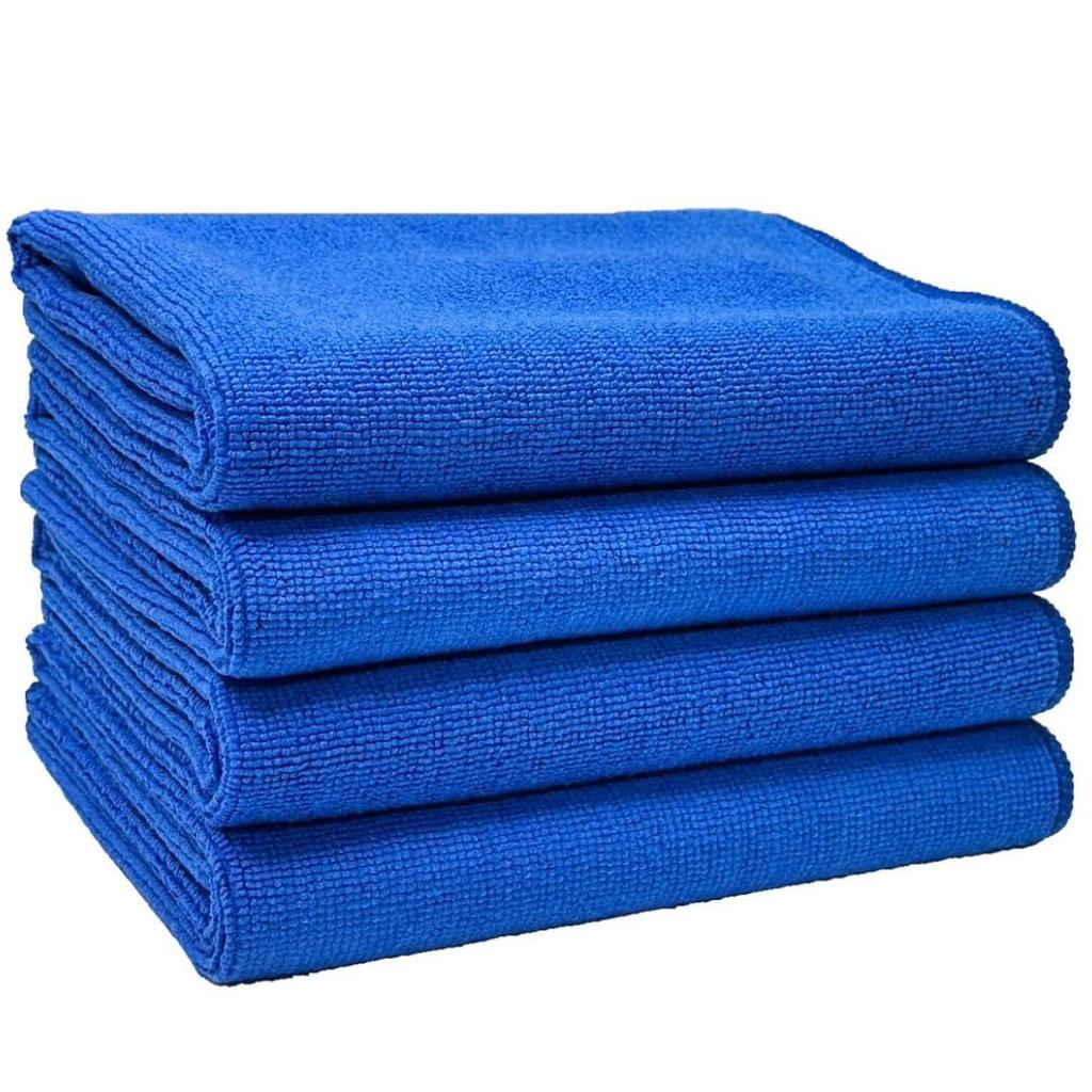 TARO WORKS Car Wash Towel Microfiber Wiping Polishing Cloth 4 Pieces 40x60