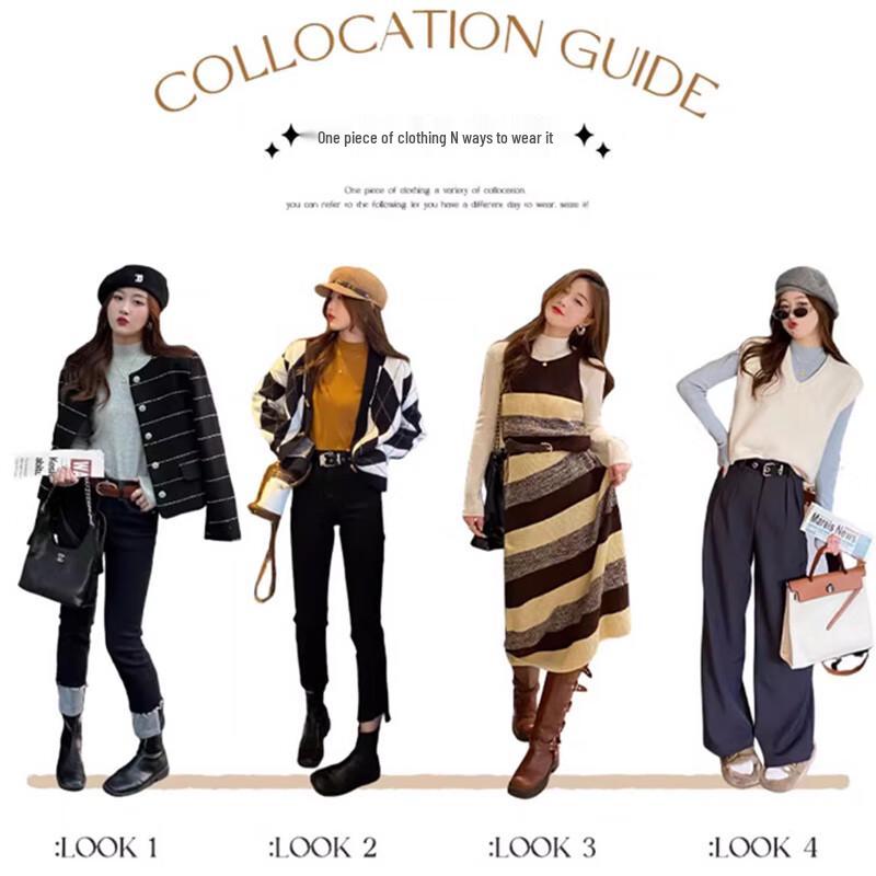 Xue Qiman Women's Half-High Collar Knitted Base Layer Sweater