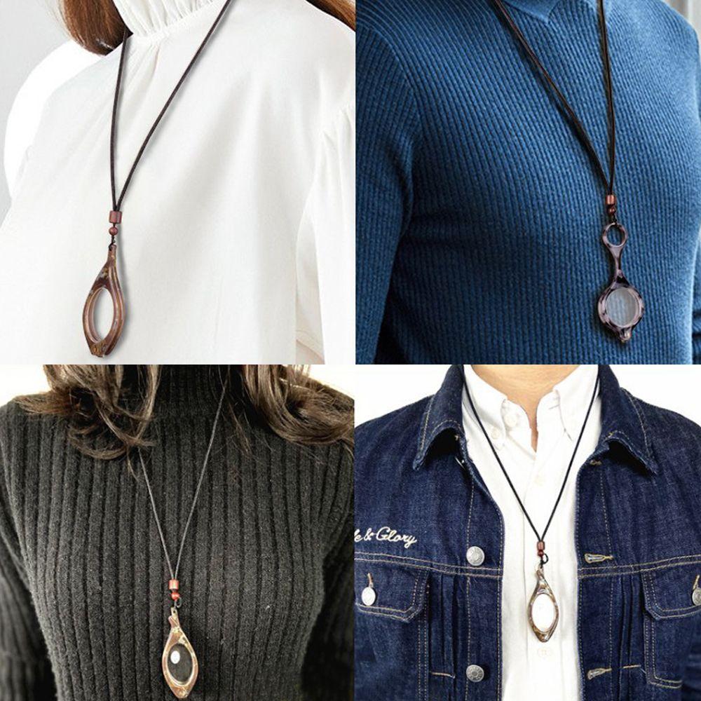 Portable Foldable Mini Elderly Glasses Presbyopic Glasses Hanging Neck Glasses Reading Glasses