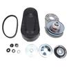 40 Series Torsion Converter Go Kart Clutch Set with 1in 3 4in Driver Clutch Belt For All 8 18 Horsepower Engines