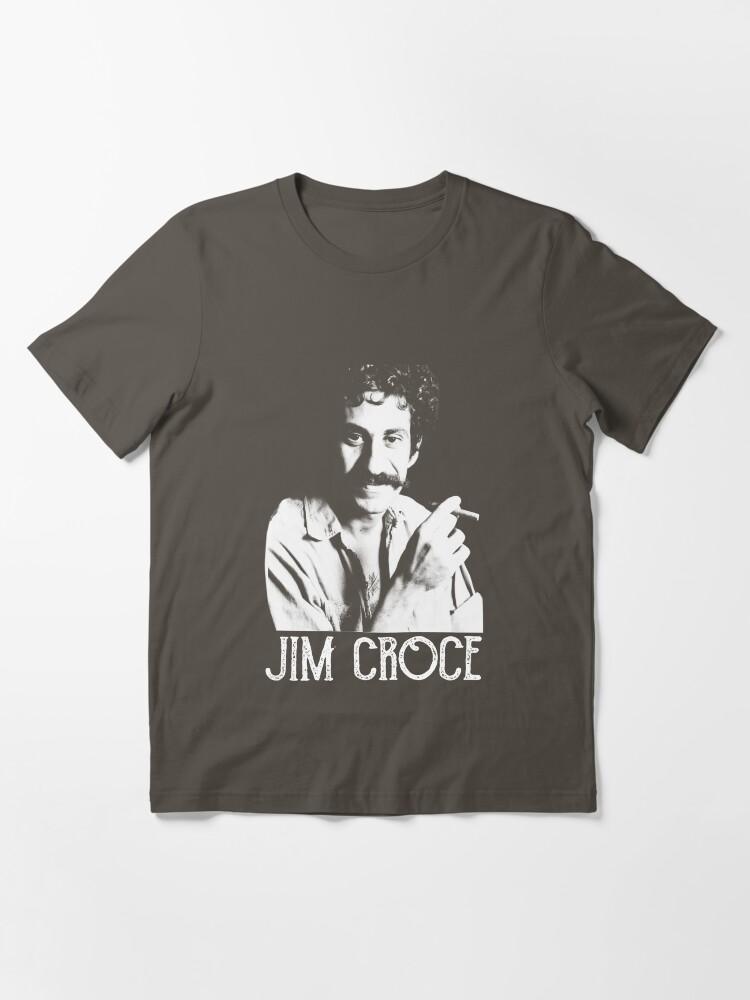 Jim Croce Jim Croce - White Stencil Perfect Gift Men Women Essential T-Shirt