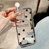 Ins English Small Love Applies To iPhone17Pro Max Mobile Phone Protective Case 16/13 Large Hole 14 Niche 15
