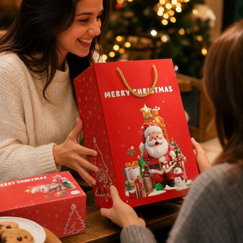 Christmas Jumping Box, Creative Christmas Gift Box for Valentine's Day, Idea
