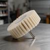 Efficient Polishing Tool 6mm Shank Polishing Head Wool Polishing Wheel