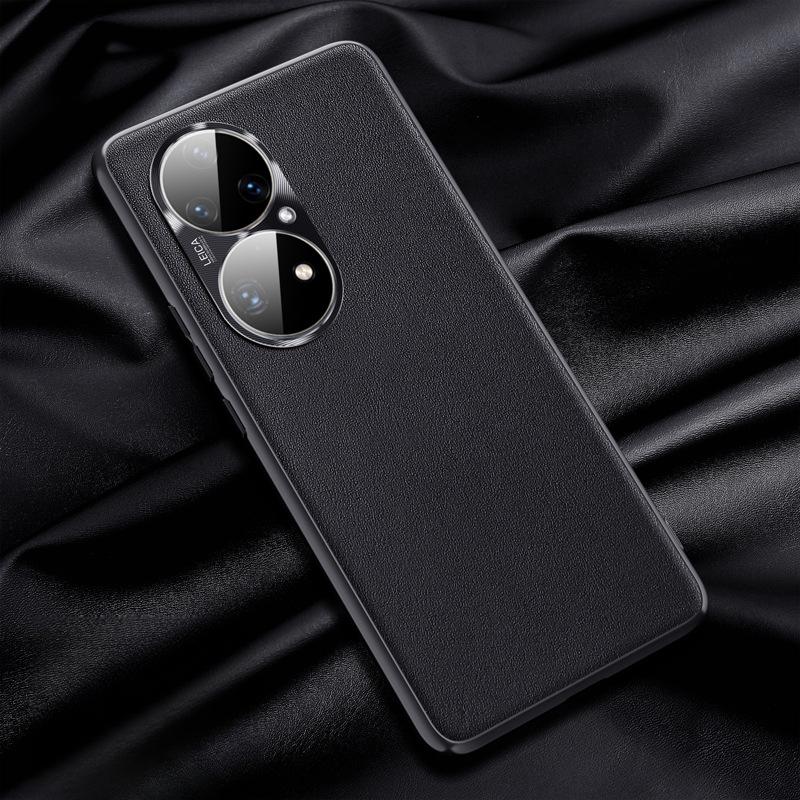 

Suitable for HONOR 90Pro Lens Leather-leather Business Phone Case, Mate60 Full Package Shockproof Metal Lens Case Honor X10