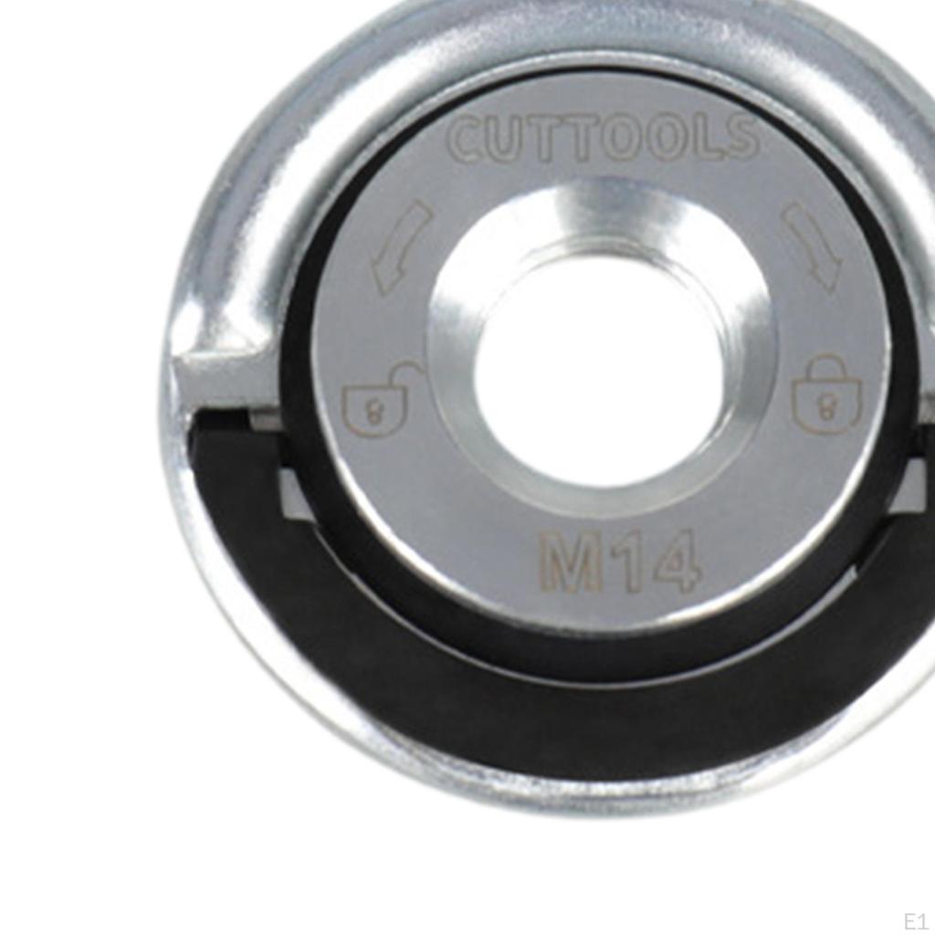 Angle Grinder Flange Nut Locking Accessories Premium High Performance Carbon Steel Self
