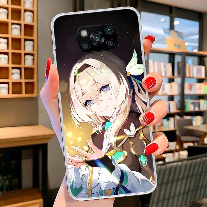 Honkai Star Rail Firefly Cover Phone Case For Xiaomi Poco F7 Ultra X7 X6 X5 Pro M7 Redmi 15C 15 13C 13 12C 12 10C 10 9A 9C 9T 9
