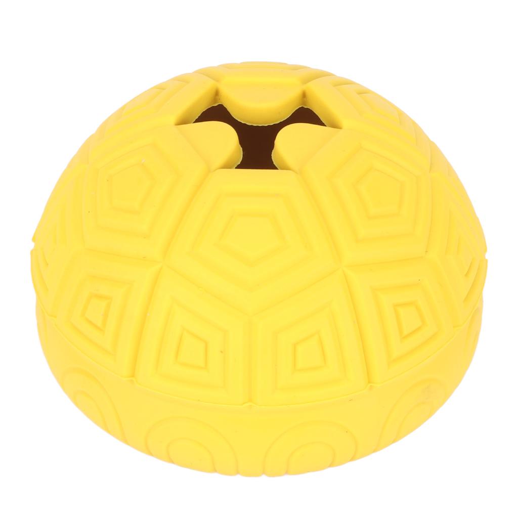 Pet Treat   Chewing Teeth Grinding Interactive Slow Feeding Rubber Tortoise   Dog Food Dispensing Toy