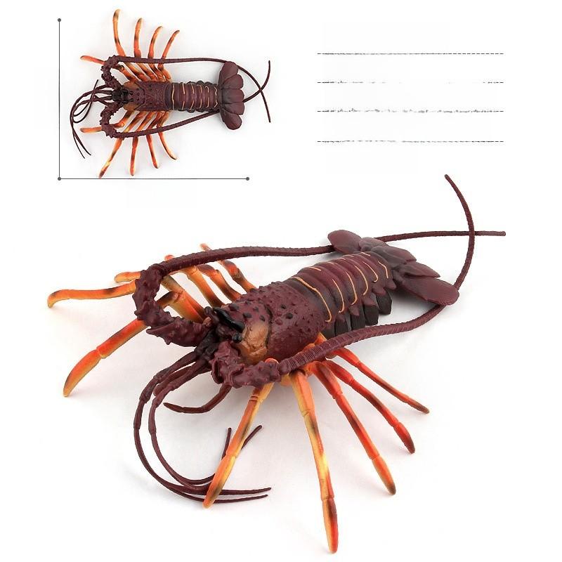 Ocean Animal Pvc Models With Authentic Lobster Designs For Marine Enthusiasts