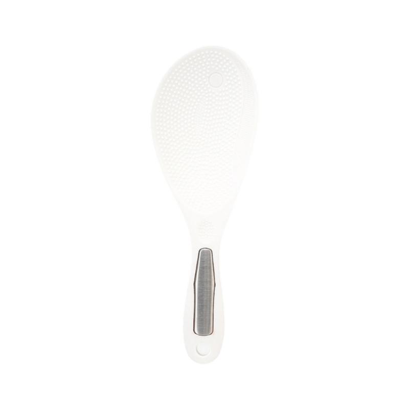 Plastic Rice Serving Spoon Antistick Surfaces Heat Resistant Safe Ergonomic Grip Paddle For Hot Meals And Steaming Pot