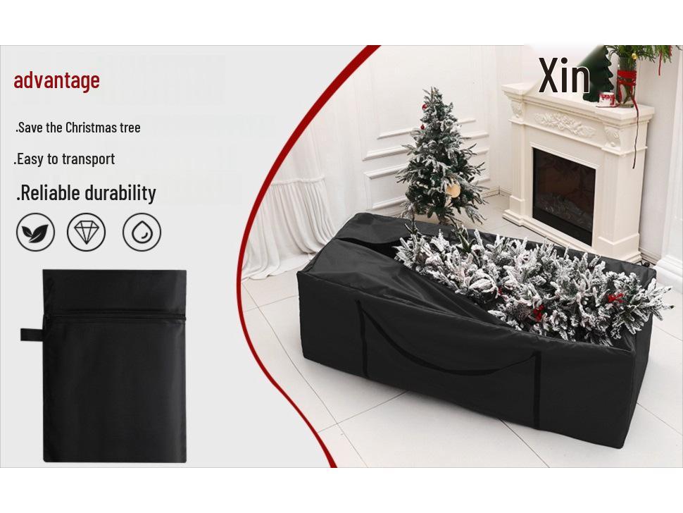 Oxford Cloth Large Capacity Christmas Tree & Furniture Storage Bag - Rainproof & Dustproof Cover