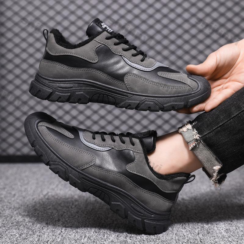 Pánské módní tenisky Pánské Podzim Zima Nový Značkový Design Pohodlné Měkká Podrážka Pánská Ležérní Outdoorová Pracovní Obuv Tenis Masculino