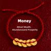 Handmade Lucky Five Emperors Bless Have Bring Wealth Money Coin Rope Year Crystal Bracelet Hand-woven Antique Bracelet Gift