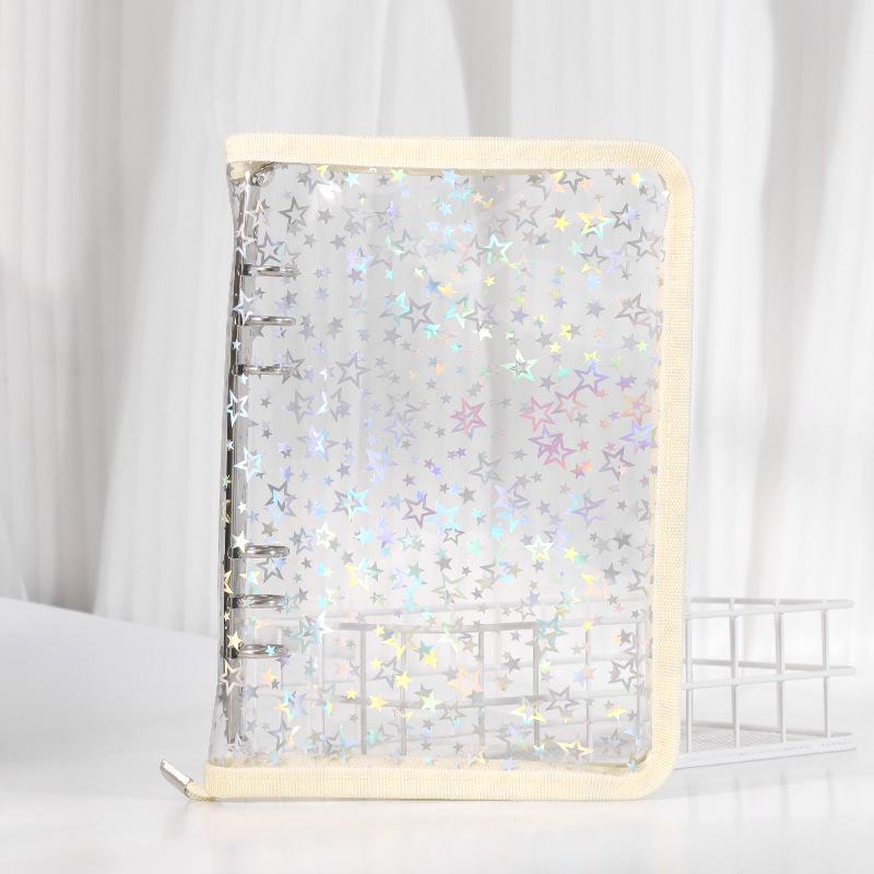 Xiaohongshu A5 Stern Ringbuch Planer Set - Bunter 6-Loch Einband