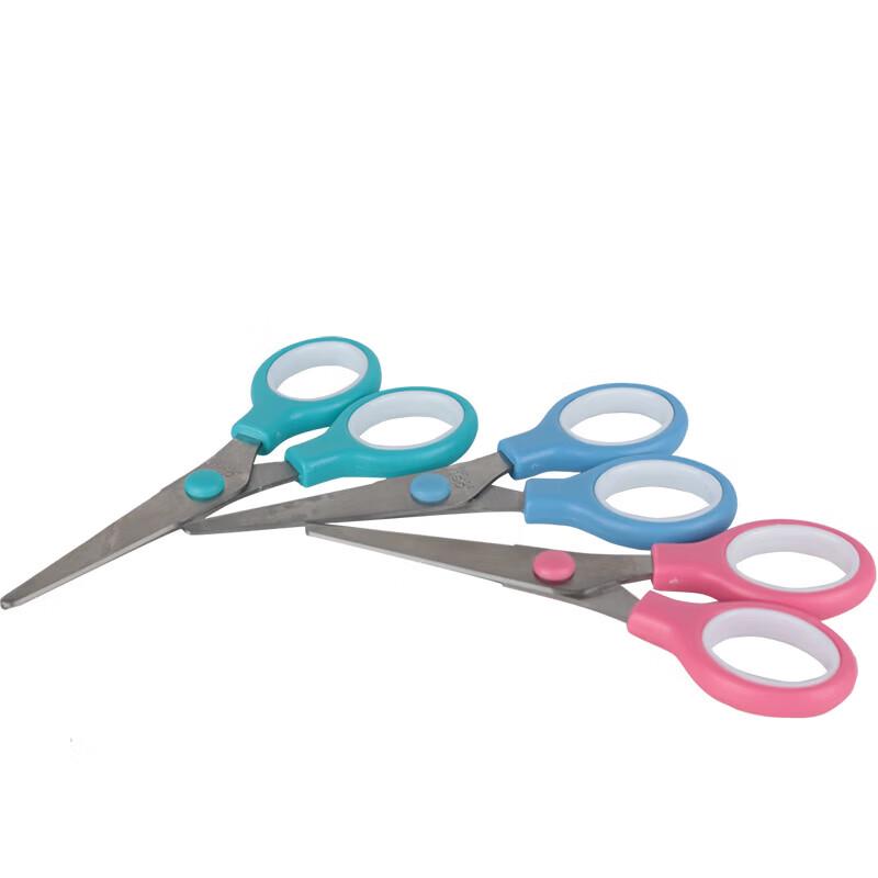 Deli 6007 Small Stainless Steel Round Head Scissors