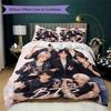 Love Love Threepiece Set 1 Duvet Cover 2 Pillowcase Without Core Without Core Soft And Comfortable Bedding Set Duvet Cover And Pillowcase