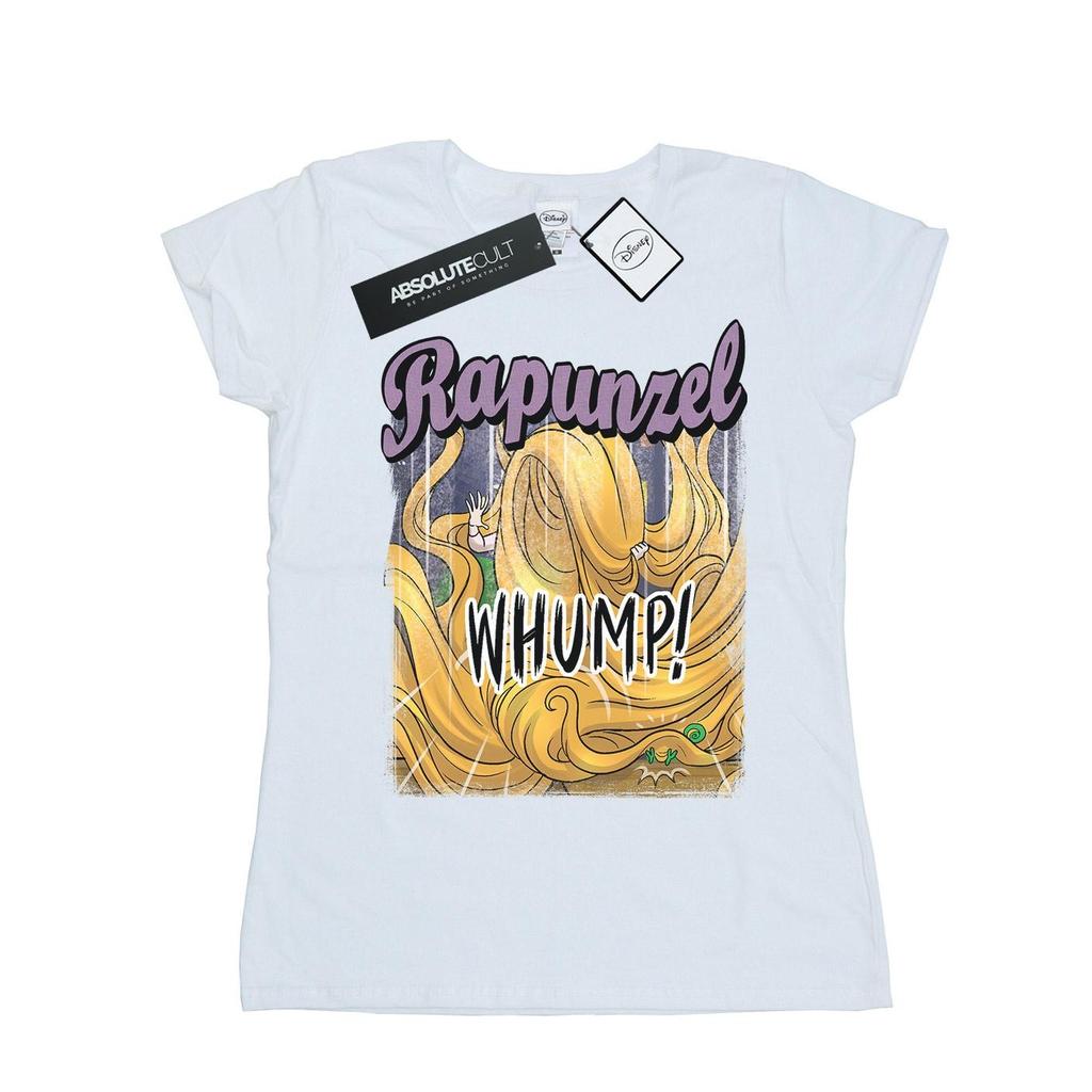 Disney Womens/Ladies Tangled Rapunzel Whump Cotton T-Shirt