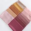 Middle Eastern Women's Sun Protection Imitation Silk Satin Headscarf
