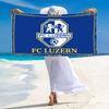 Luzern FC Print Beach Towel, Large Soft Quick Dry Towel for Beach Camping Swimming
