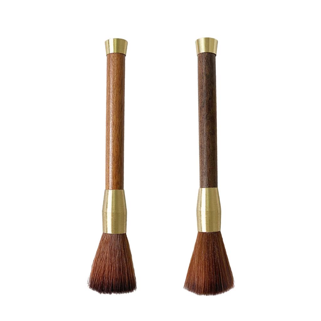 Wooden Coffee Grinder Brush Cleaning Espresso Cafe Machine Accessories Bean Powder Barista Tool For Tea Coffeeware