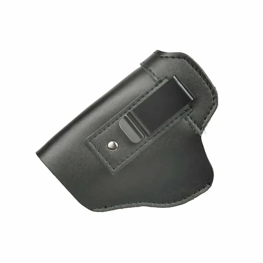 Links RECHTS Taktisches Lederholster zum verdeckten Tragen Airsoft IWB-Pistolenholster für Glock 17 19 43X Sig P365 9 mm für die Jagd
