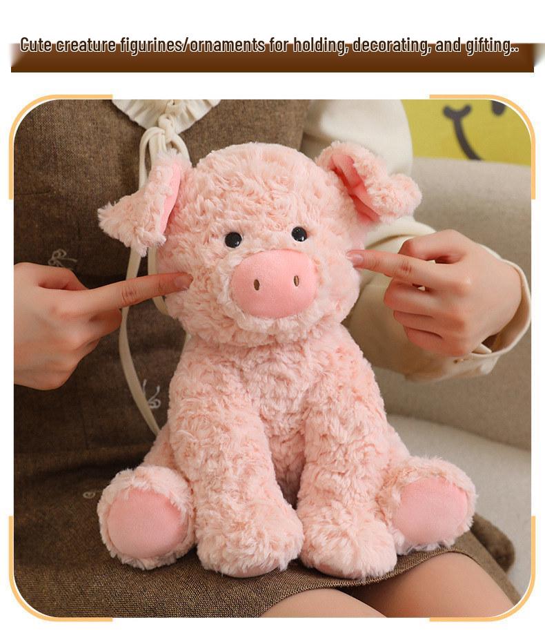 Cross-Border Plush Animal Dolls: Panda, Fox & Highland Cattle Creative Plush Toys