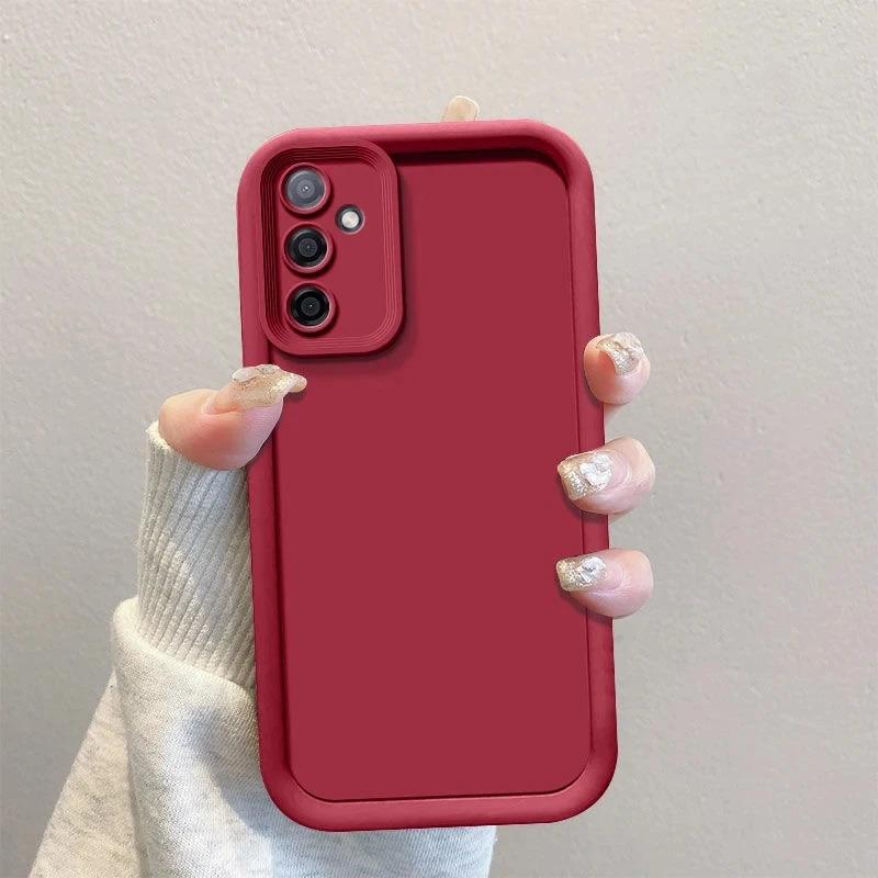 For Samsung Galaxy A56 case F16 A26 A36 M16 A16 5G phone cases protection shockproof matte skin feel back cover coque carcase