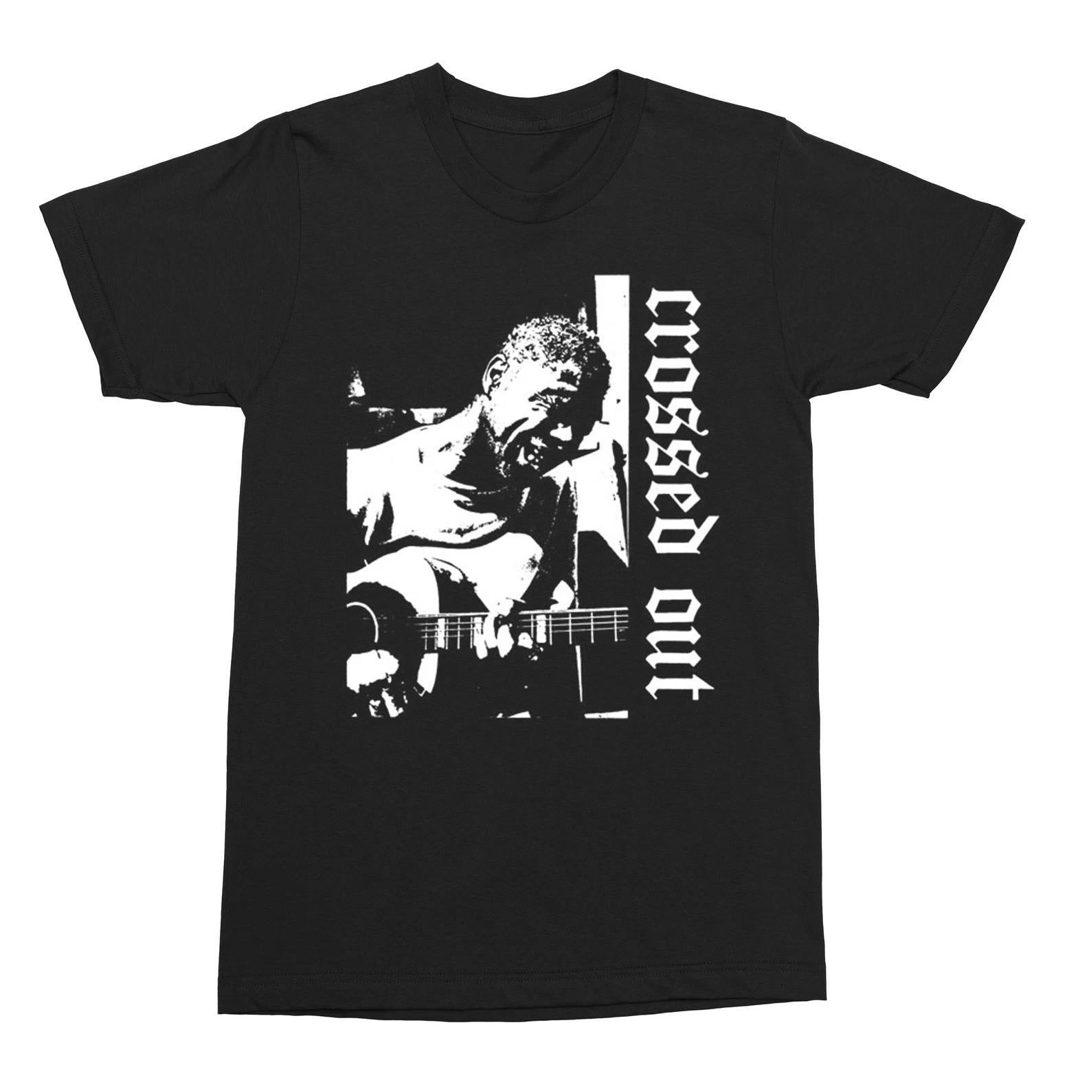 CROSSED OUT T-Shirt, Powerviolence Hardcore Punk Crust Grindcore Metal Unisex 3XL