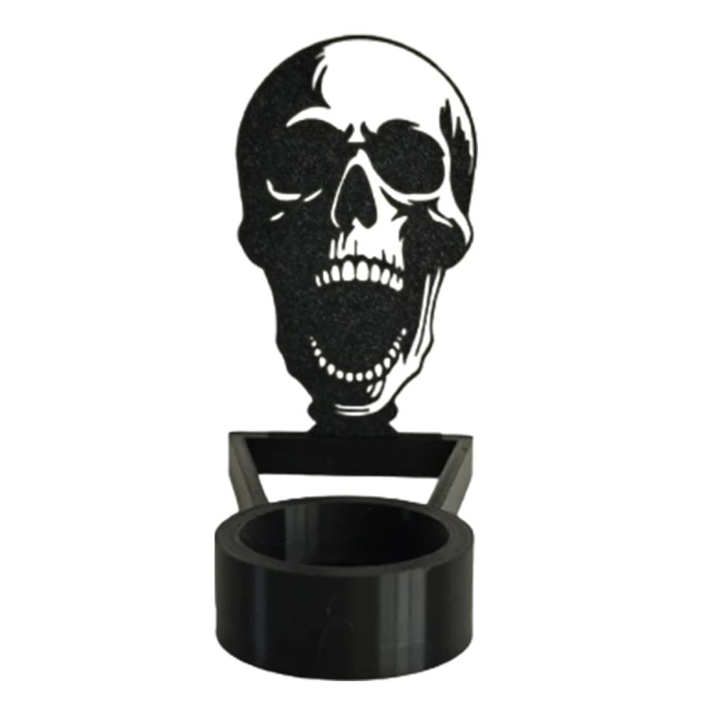 Halloween Horror Candle Holder Foldable Creative Candlestick Ornament Fun Creepy Desktop Decoration Atmosphere Arrangement Craft