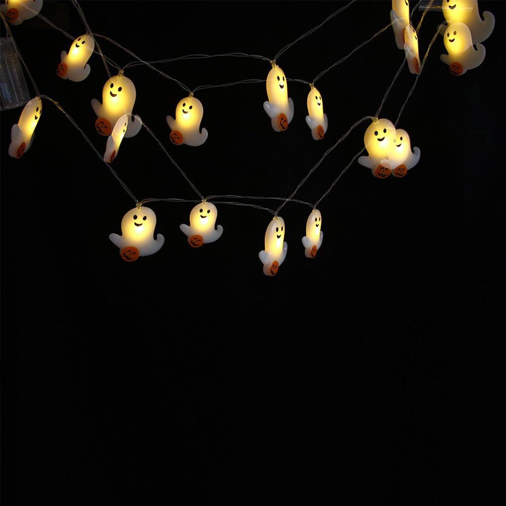 Ghost Pumpkin Night Lights Led Skull Lights String Lights Decor Halloween Decoration Party Supplies