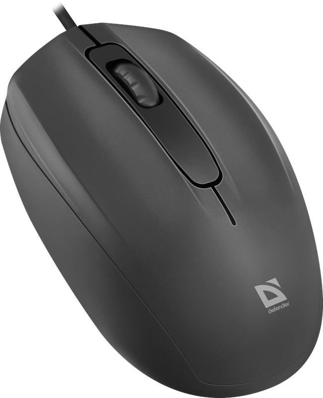Wired Mouse Defender ALPHA MB-507 1000dpi Clickless Silent