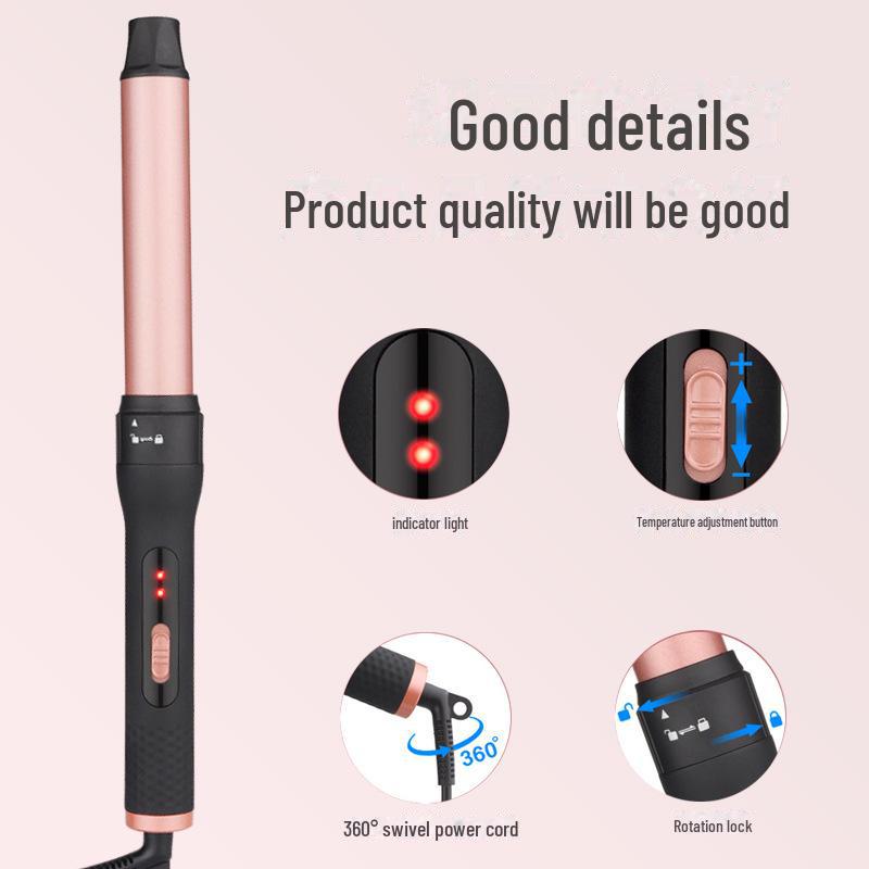 19mm Three-in-One Curling Iron Set for Salon-Quality Big Waves