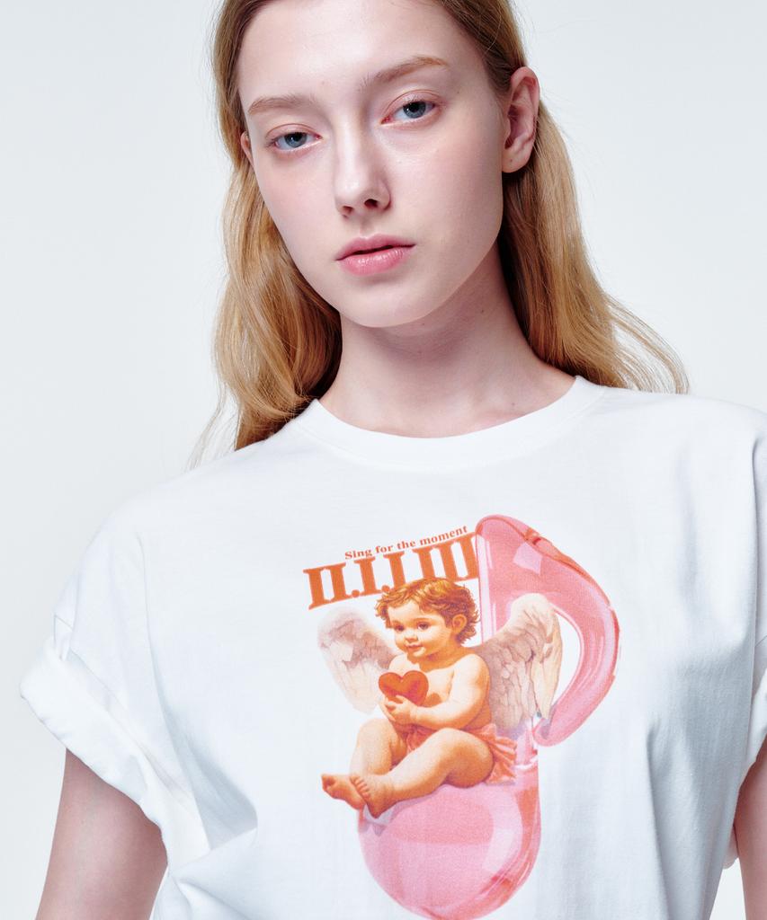 2113 STUDIO Loose Fit T-Shirt Music Note