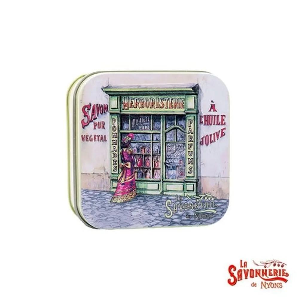 La Savonnerie de Nyon Tin Case Soap 100g Verbena Scent