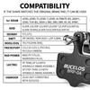 BUCKLOS Resin Bike Disc Brake Pads 2/4PC B01S Bicycle Disk Pads for M9000 M9020 M9120 M8020 MTB Road Bike Hydraulic Discs Pad