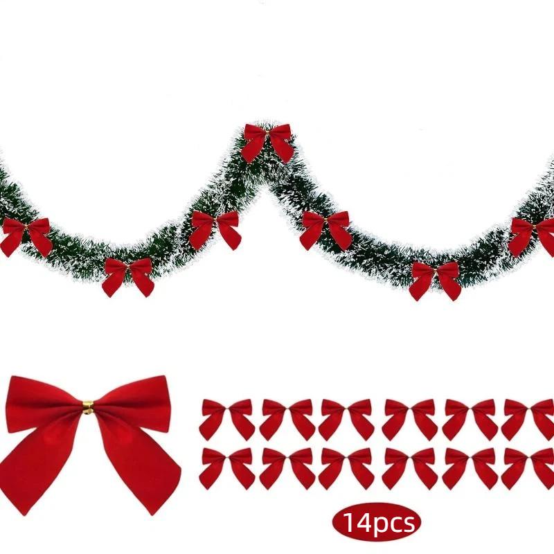 1 STÜCK 2M Weihnachtsbaum Lametta Girlande Weihnachtsdeko für Zuhause 2026 Metallische Twist Girlande Weihnachtsornament Neujahrsparty Deko