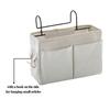Bedside Storage Organizer Bed Desk Bag Sofa TV Remote Control Hanging Caddy