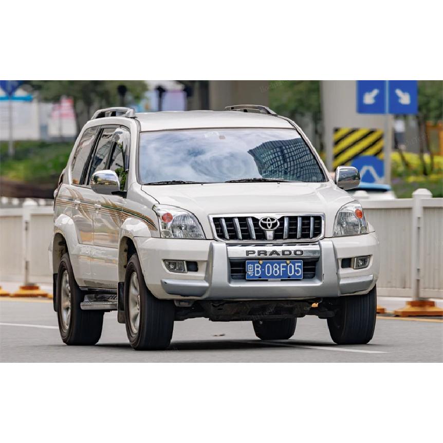 Head Lights Cover For Toyota Land Cruiser Prado J120 2003~2009 Transparent Housing Front Headlights Lens Shell Glass Lampcover