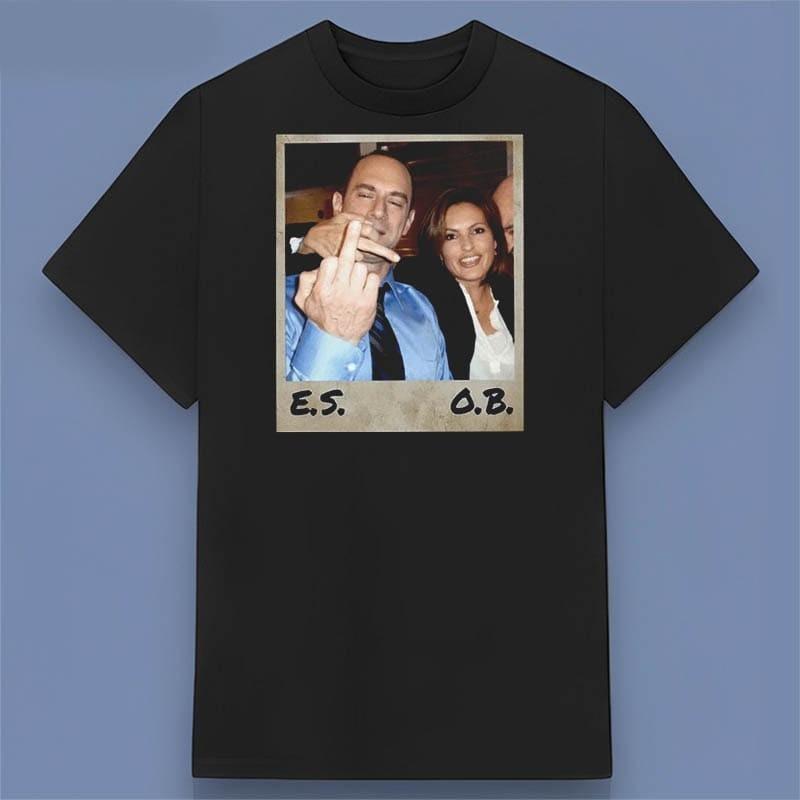 Elliot stabler and olivia middle funny photo classic tshirt Unisex T-Shirt M