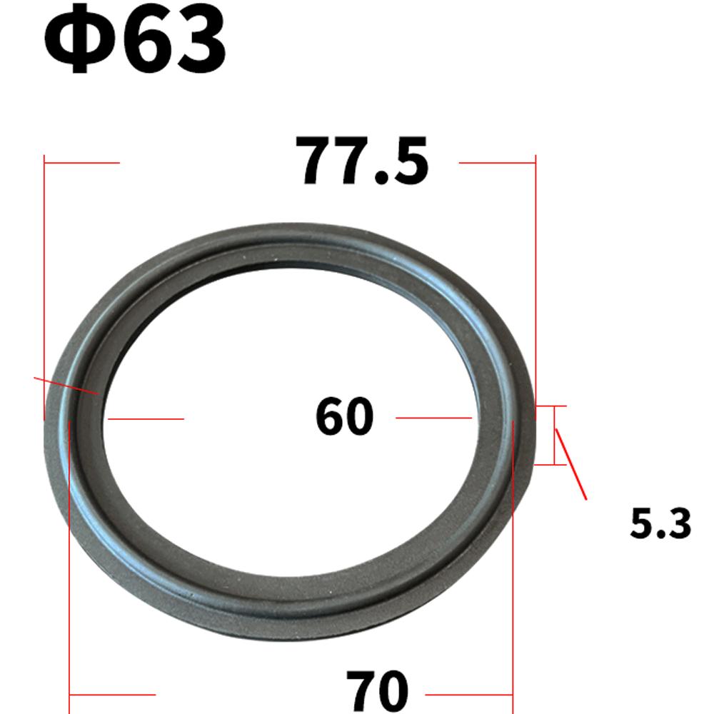 19 25 32 38 51 63 76 89 102mm 1,5" -4" Hárombilincses FKM Tömítés Tömítőgyűrű Csík Otthoni Sörfőzés