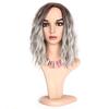 Cosplay Welle Farbverlauf Lockiges Haar Frauen Party Kurze Perücken