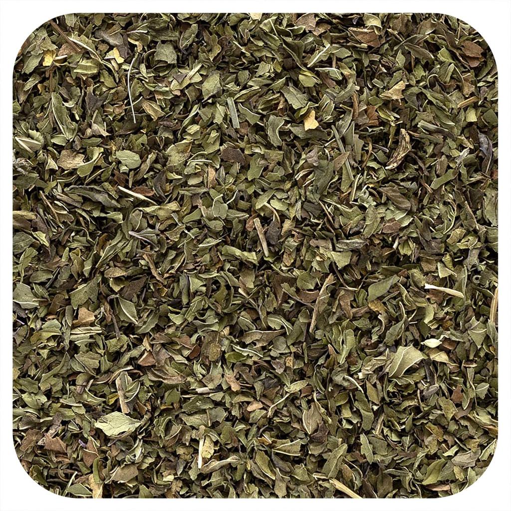 Frontier Co-op Chopped & Strained Peppermint Leaves, 453G(16Oz)