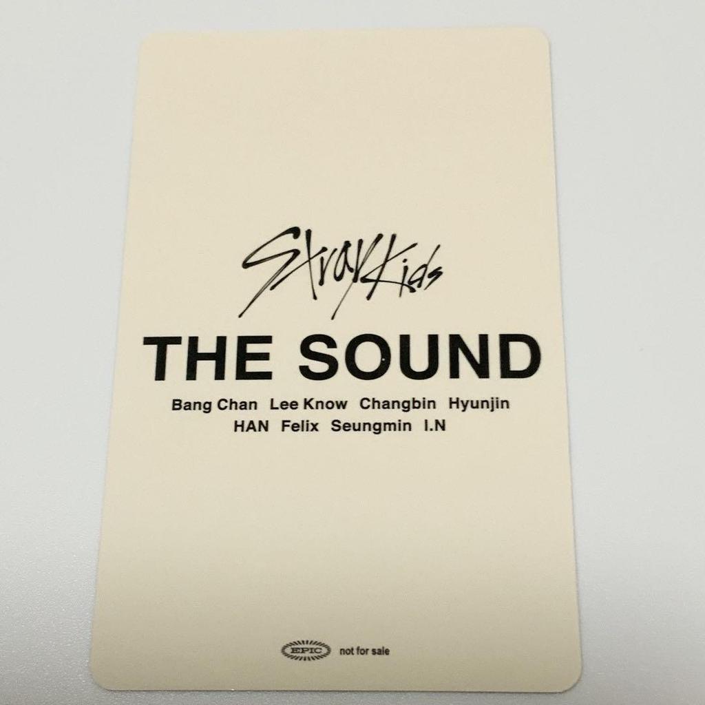 [USED] Straykids the Sound Seungmin Venue Limited Trading Card Bonus Md