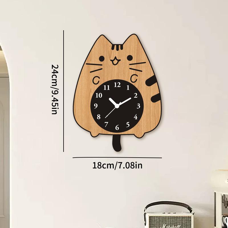 New Cream Flower Wall Clock Silent Decorative Clock Home Living Room Modern Minimalist Art Wall Clock